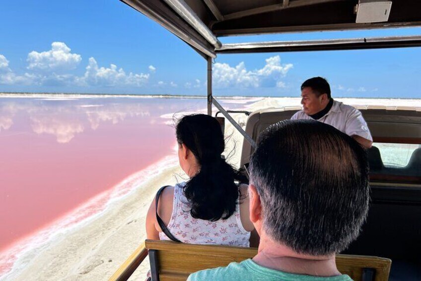 Admission Ticket to Safari in the Pink Lagoons of Las Coloradas