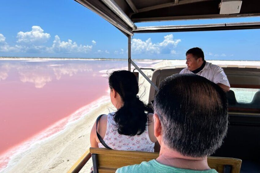Admission Ticket to Safari in the Pink Lagoons of Las Coloradas