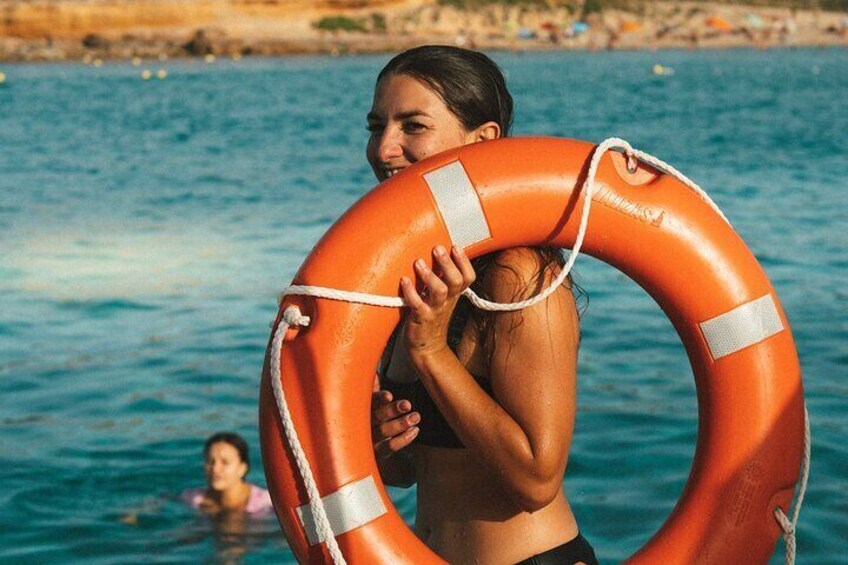 3 hour boat trip around the west coast of IBIZA