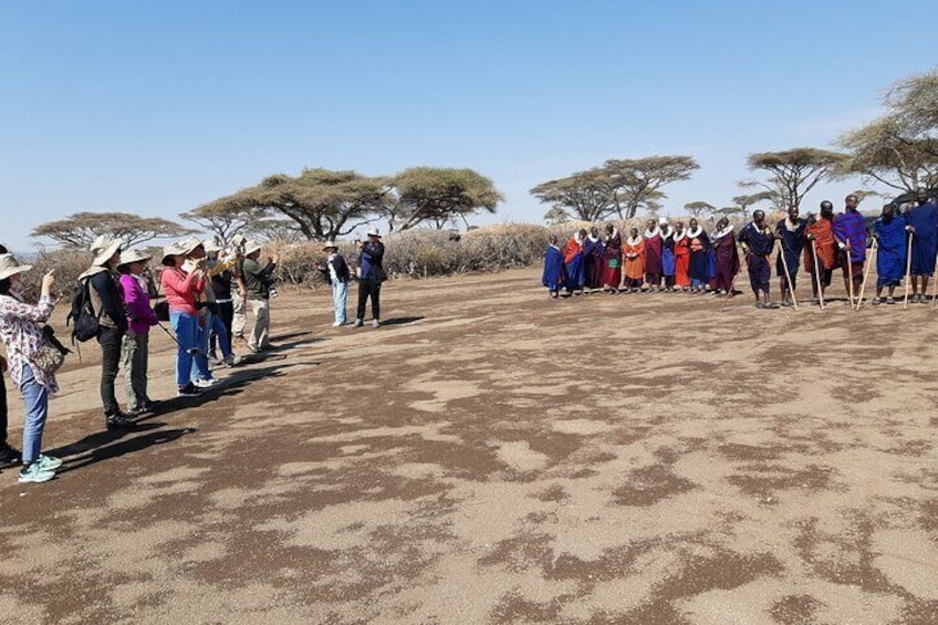 Maasai Village Visit In Amboseli