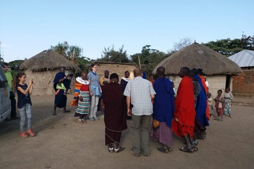 Maasai Village Visit In Amboseli