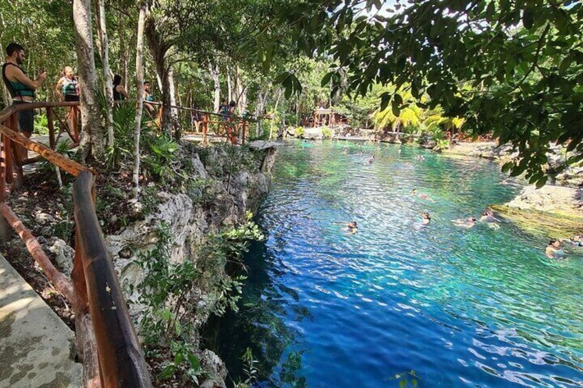 Cenotes Day, with transportation from Cancun, Playa DC or Tulum