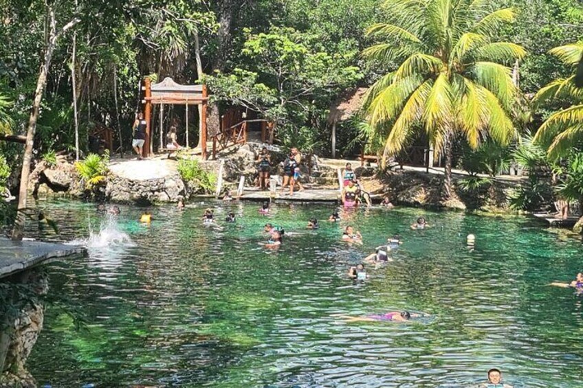 Cenotes Day, with transportation from Cancun, Playa DC or Tulum