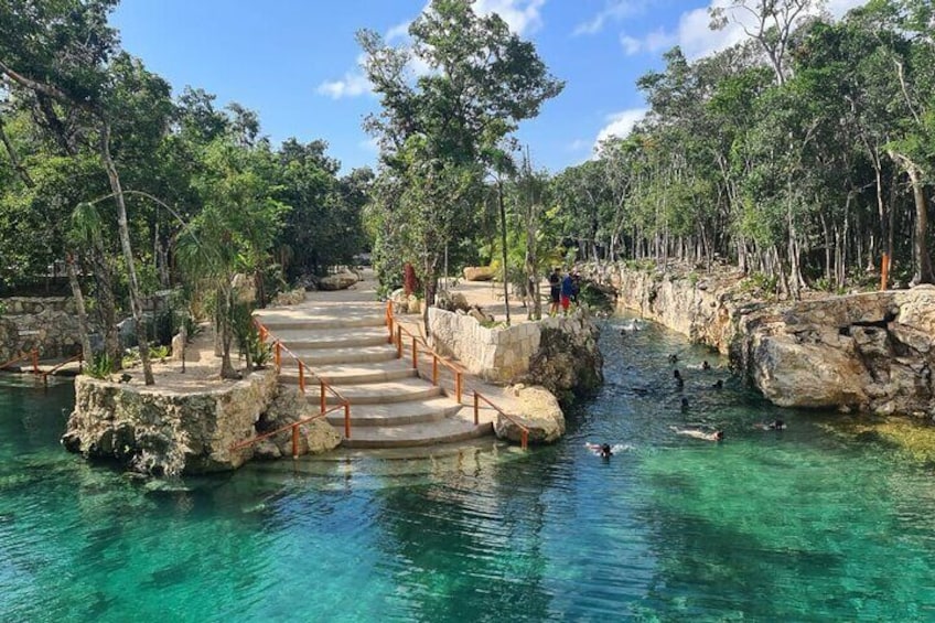 Cenotes Day, with transportation from Cancun, Playa DC or Tulum