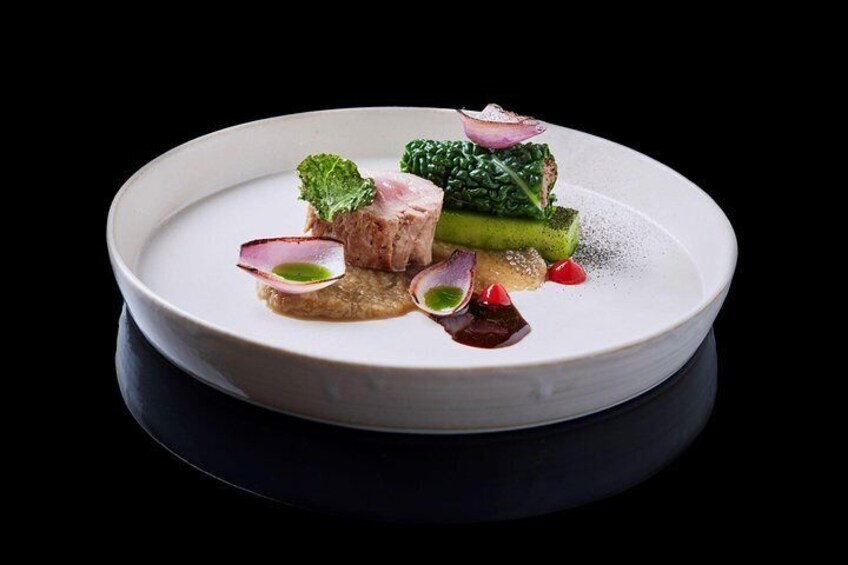 Savor 10 Course Dinner in Chef’s Kitchen