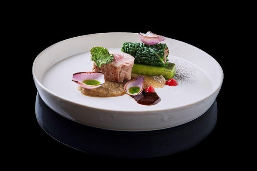Savor 10 Course Dinner in Chef’s Kitchen