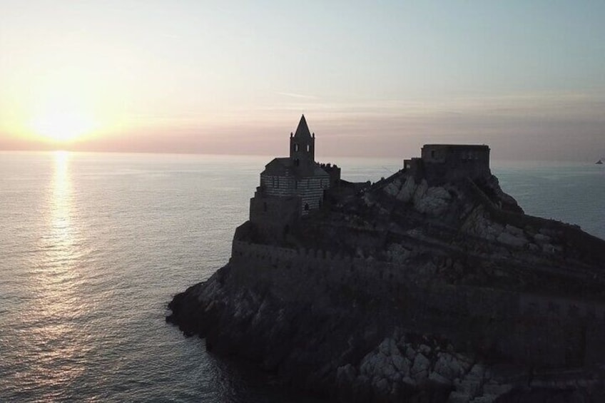 Sunset Boat Tour in the Cinque Terre