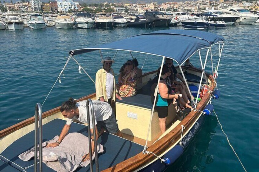Private tour from Catania to Taormina with Isola Bella boat tour