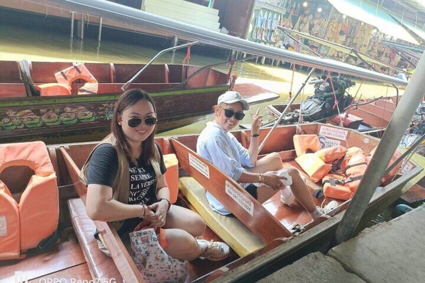 Damnoen Saduak Floating Market & Maeklong Railway From Bangkok