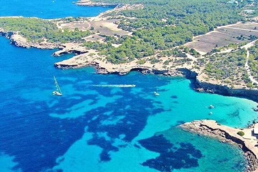 Ariel View of Cala Conta