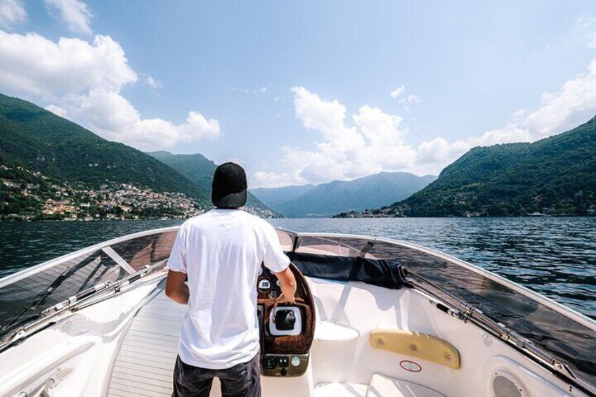 1 Hour Private Cruise on Lake Como Motoscafo Cranchi