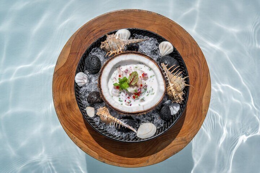 Coconut ceviche