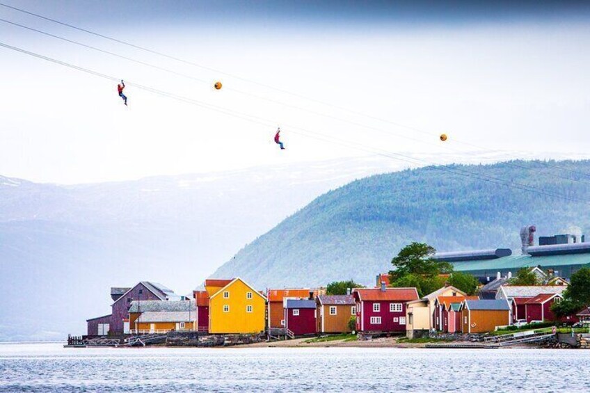 Zipline Experience in Mosjøen