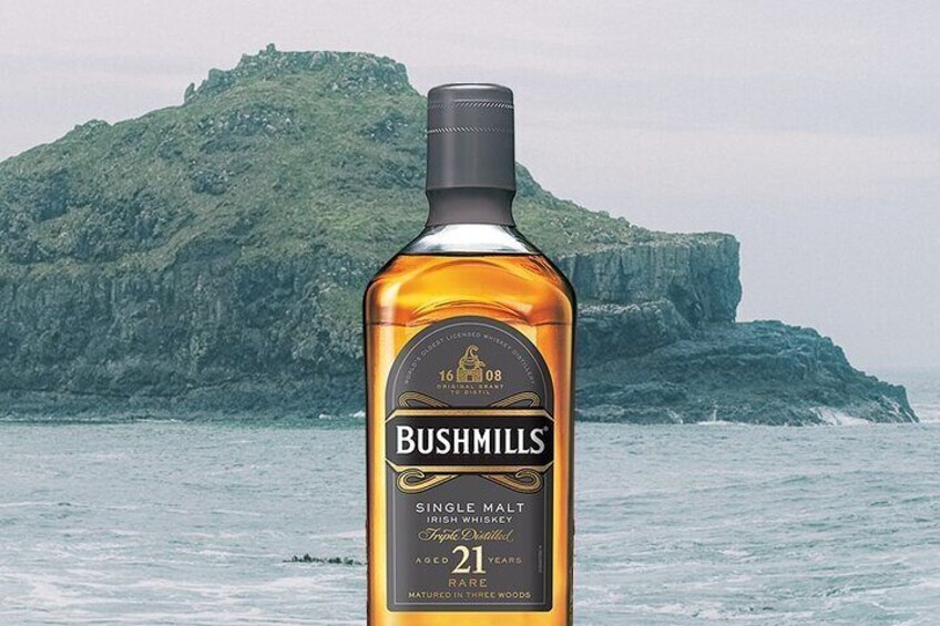 Irish Bushmills whiskey