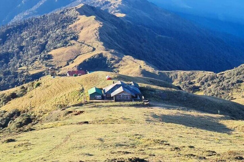 Looking down from Phalut