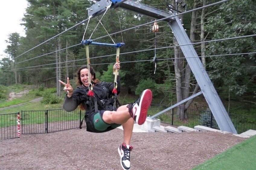 HighFlyer Zipline at Foxwoods