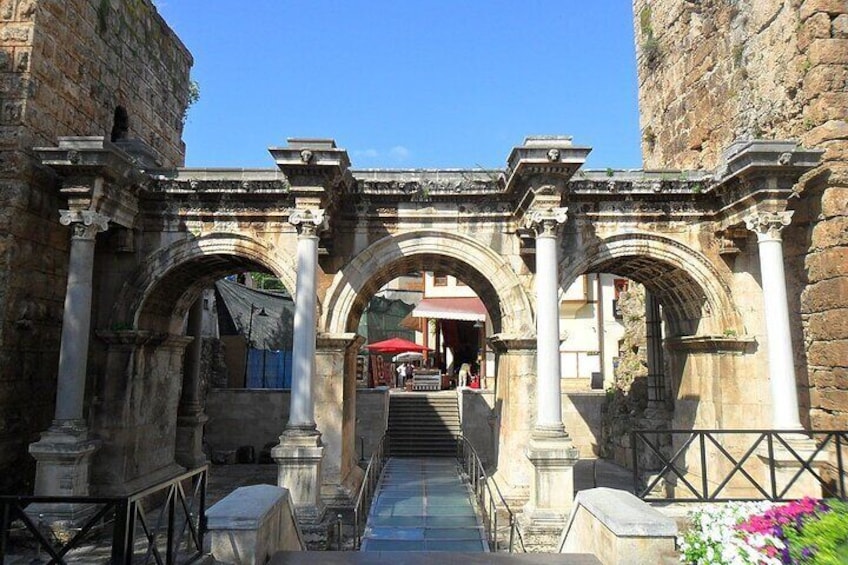 Antalya City Tour with Cable Car and Waterfall from Side Manavgat