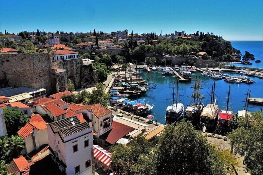Antalya City Tour from Side & More: (opt. Boat Trip or Aquarium)