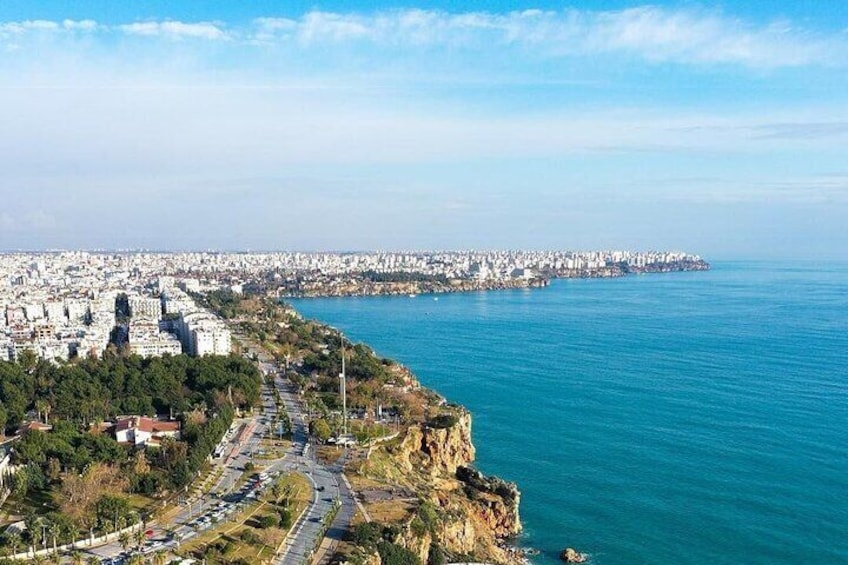 Antalya City Tour with Cable Car and Waterfall from Side Manavgat