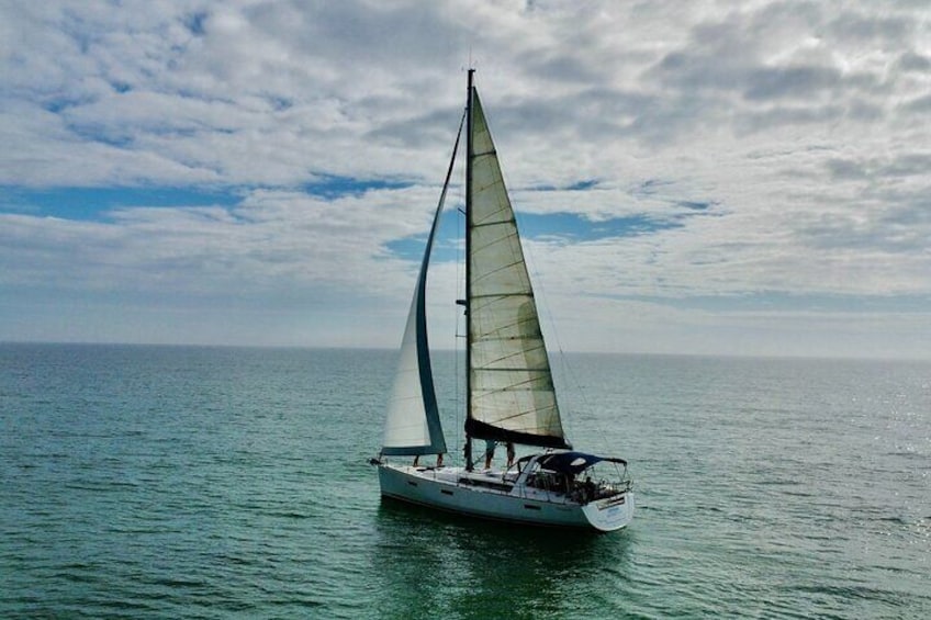 Sunset Sail Aboard the 47 ft Daydreams Sailboat