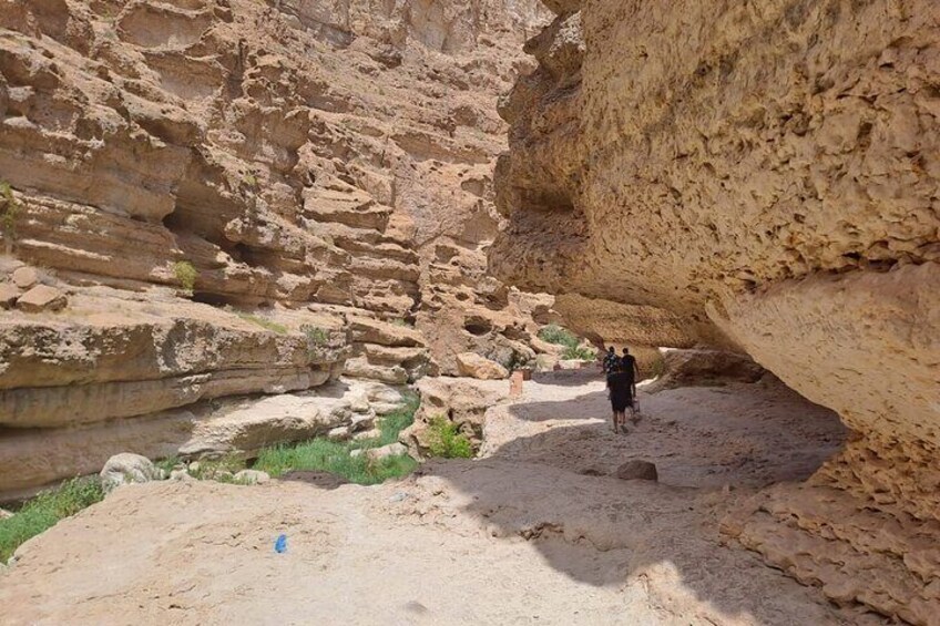 4 hours Guided Wadi Shab Hiking 