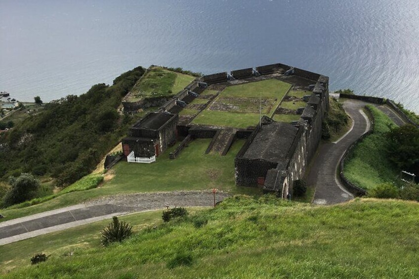 Majestic Brimstone Hill Fortress (A UNESCO Heritage Site)