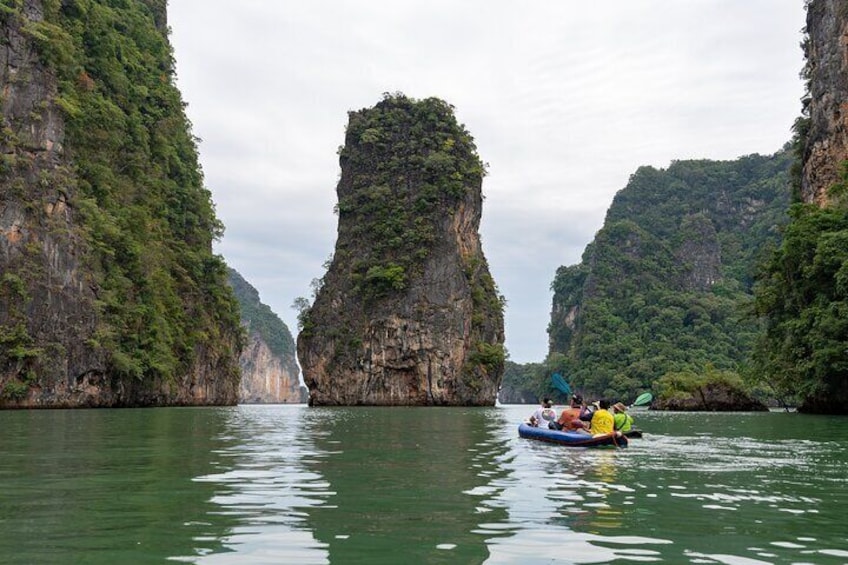 Kayaking at Hong Island
