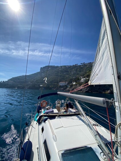 Picture 24 for Activity From Salerno: Amalfi Coast Full-Day Sailboat Trip with Lunch