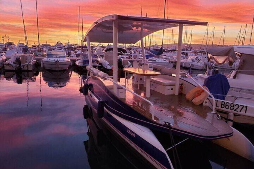 Private Sunset Cruise in Juan les Pins