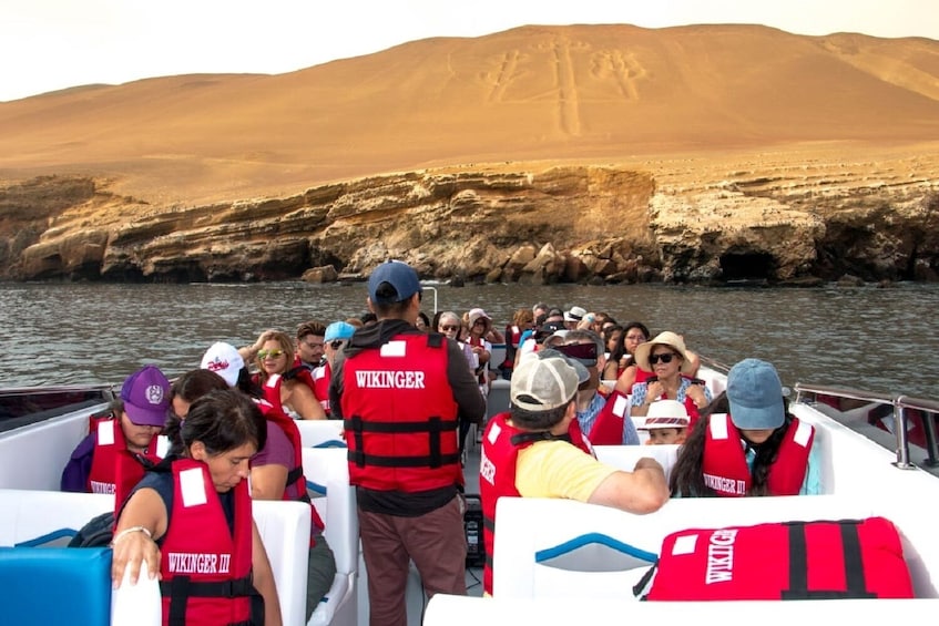 Ballestas Islands and Paracas National Reserve from San Martin Port
