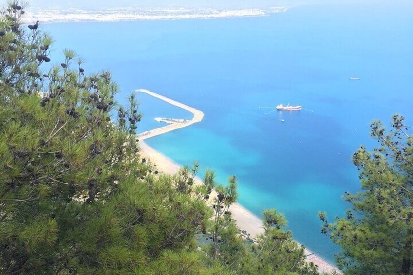 Tünektepe cable car view