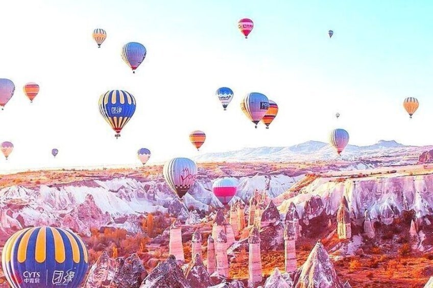 2 Days Cappadocia Highlights Tour from Istanbul by Plane