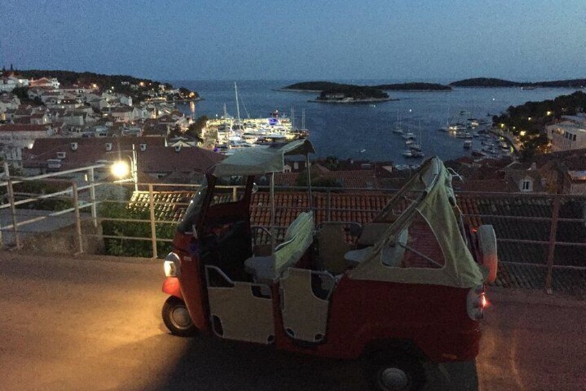 Tuk Tuk Sightseeing Tour of Hvar