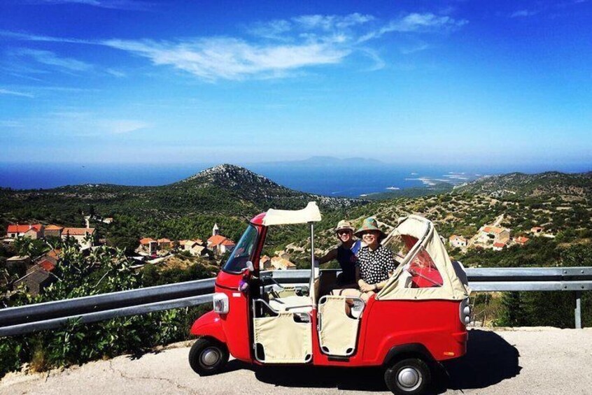 Tuk Tuk Sightseeing Tour of Hvar