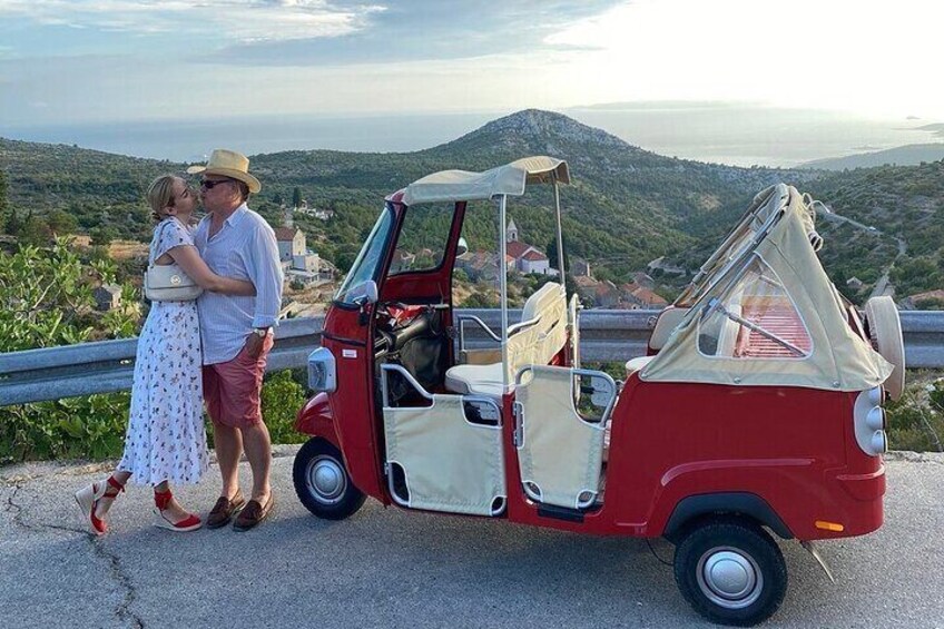 Tuk Tuk Sightseeing Tour of Hvar