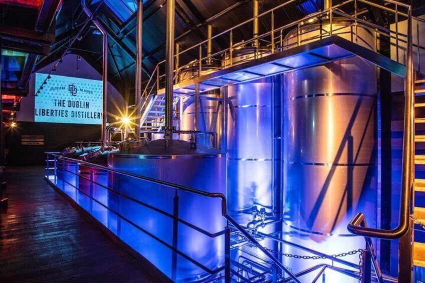 The Dublin Liberties Distillery Whiskey Experience