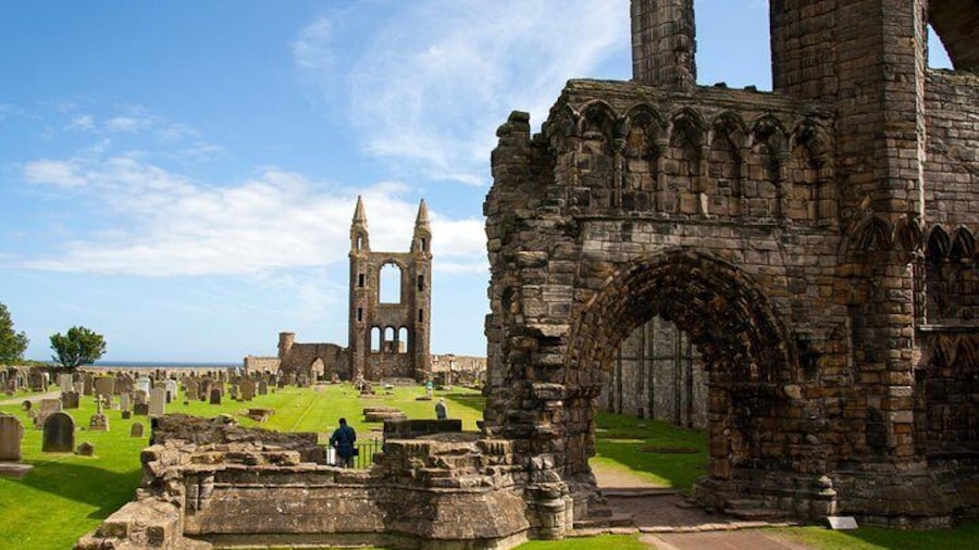 Stirling, Whiskey Distillery and St Andrews Day Trip from Edinburgh with Spanish Speaking Guide