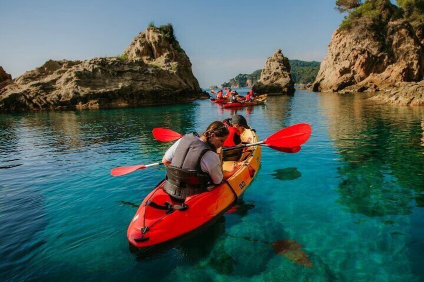 3 Hours Excursion in Sea Kayak with Snorkel