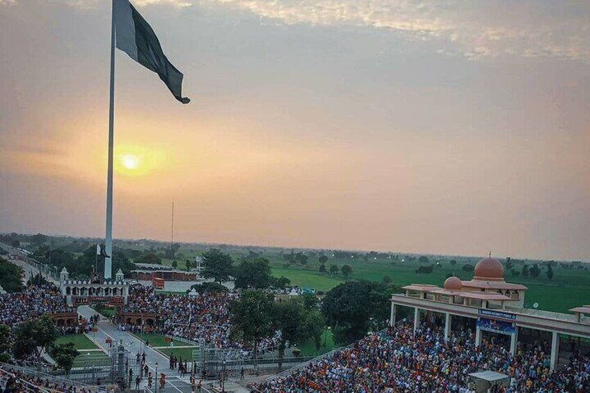 Wagha border flag ceremony 