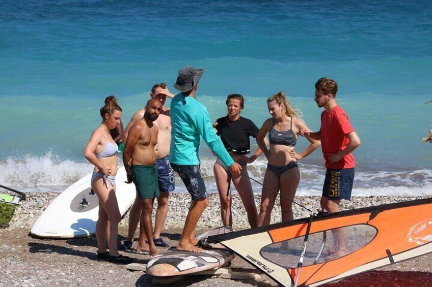 Rhodes: Windsurf Taster Experience