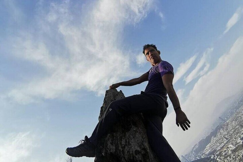 Reaching the summit will be a piece of cake