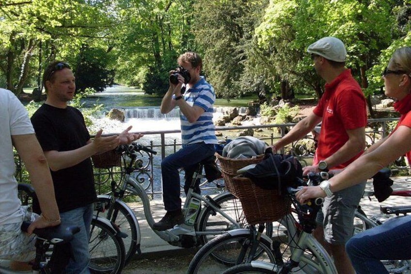 On the e-bike through the English Garden (3h)