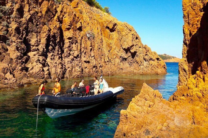 Calanques de l'Estérel - Departure from AGAY