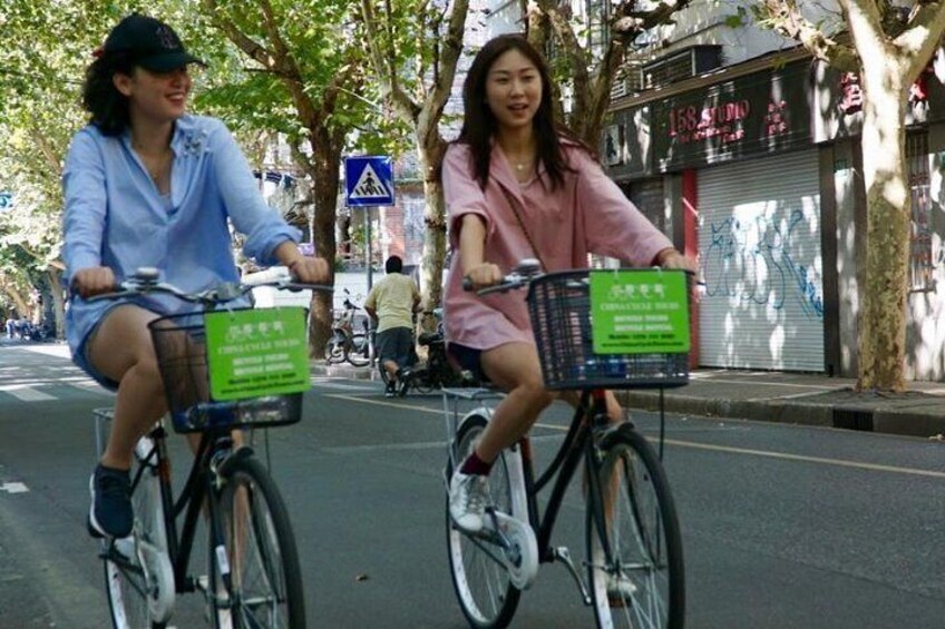 Biking Real Shanghai& Enjoy Local Food