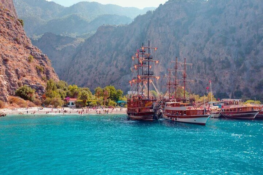 Fethiye Pirate Boat Trip Everyday - Butterfly Valley Boat Trip