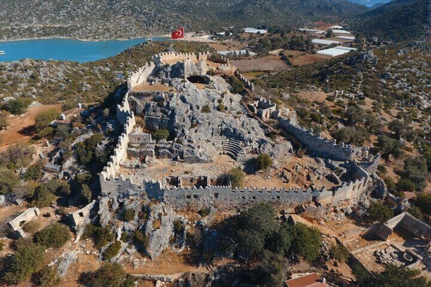 Shared Sunken City of Kekova Boat Tour including lunch