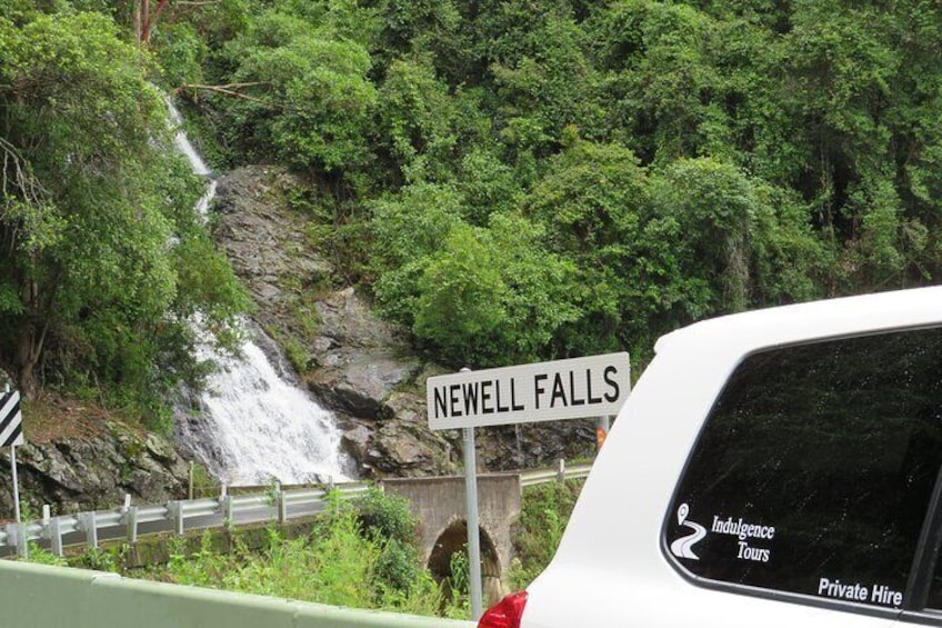 Newell Falls on Waterfall Way.