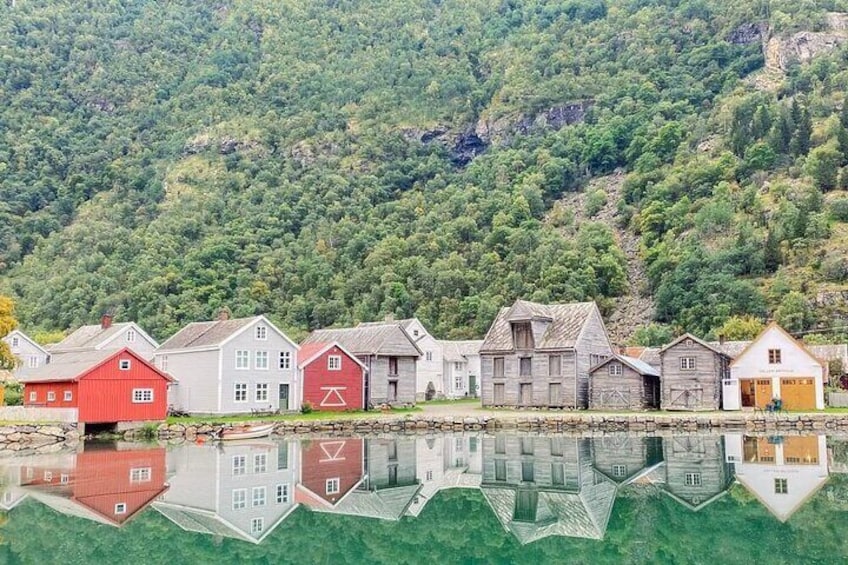A photstop in Laerdal allows you to see this little village. 
