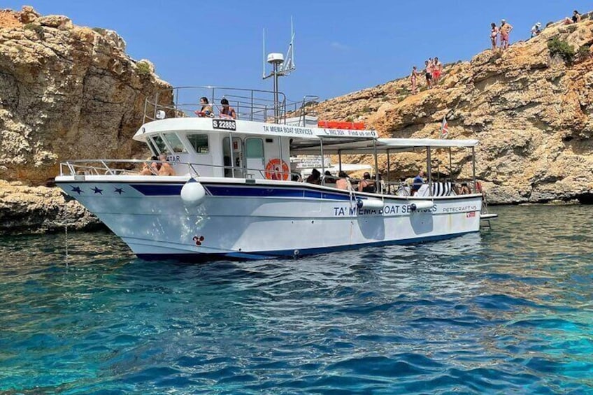 Comino Blue Lagoon and Gozo-Sea Star Boat Private Tour