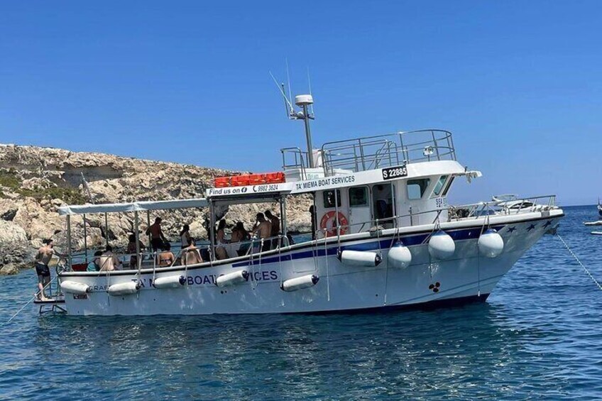 Comino Blue Lagoon and Gozo-Sea Star Boat Private Tour